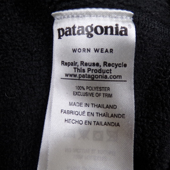 Patagonia Better Sweater Fleece Jacket Women's Size L Black Marsupial RN#51884 - Picture 7 of 11
